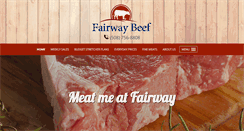 Desktop Screenshot of fairwaybeef.com